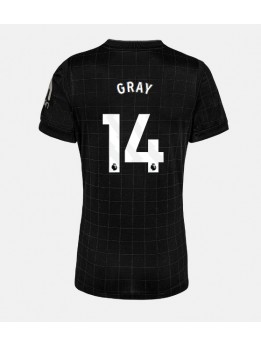 Tottenham Hotspur Archie Gray #14 Replika Borta Kläder Dam 2025-26 Kortärmad